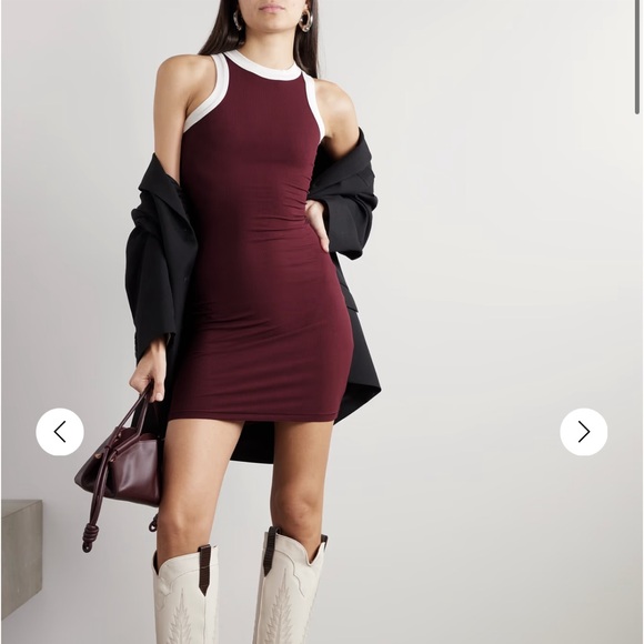 SKIMS soft lounge ringer tank dress nwt - Picture 2 of 6